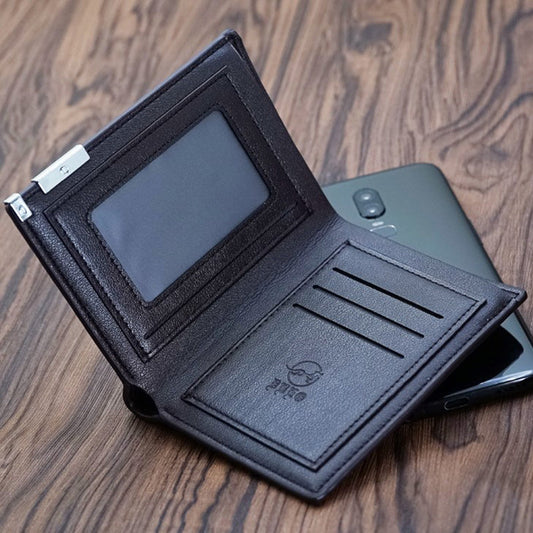 Personalized Photo Men's Wallet with Spotify Song Cover Gift For Lover