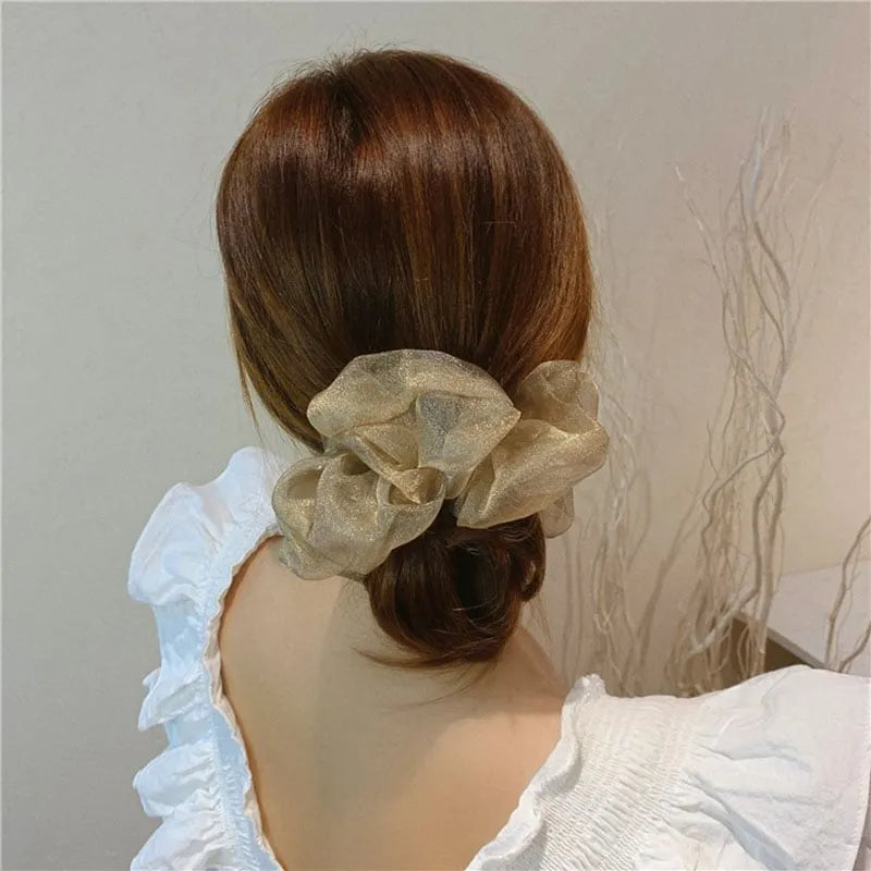 Adult Women/Lady Korean Style Yarn Material Hair Rope Accessories For Gift