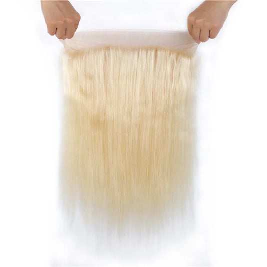 Wigsbuys 360 Lace Frontal Remy Human Hair 613 Color