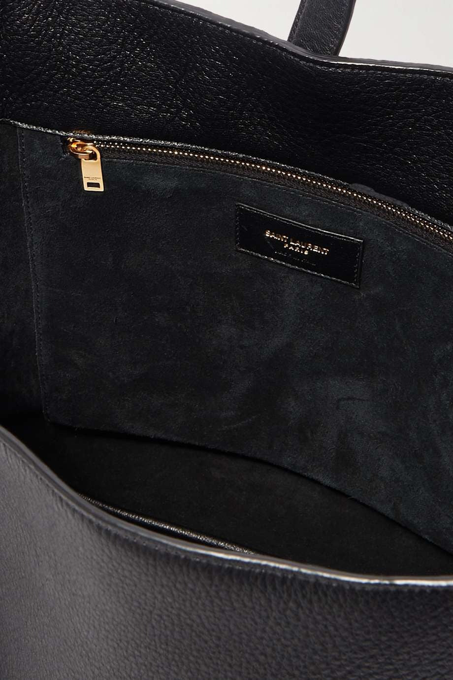 SAINT LAURENT Le 5 à 7 textured-leather tote