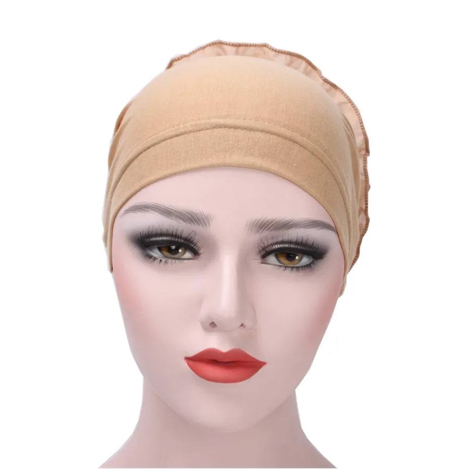Plain Big Flower Arab Turban