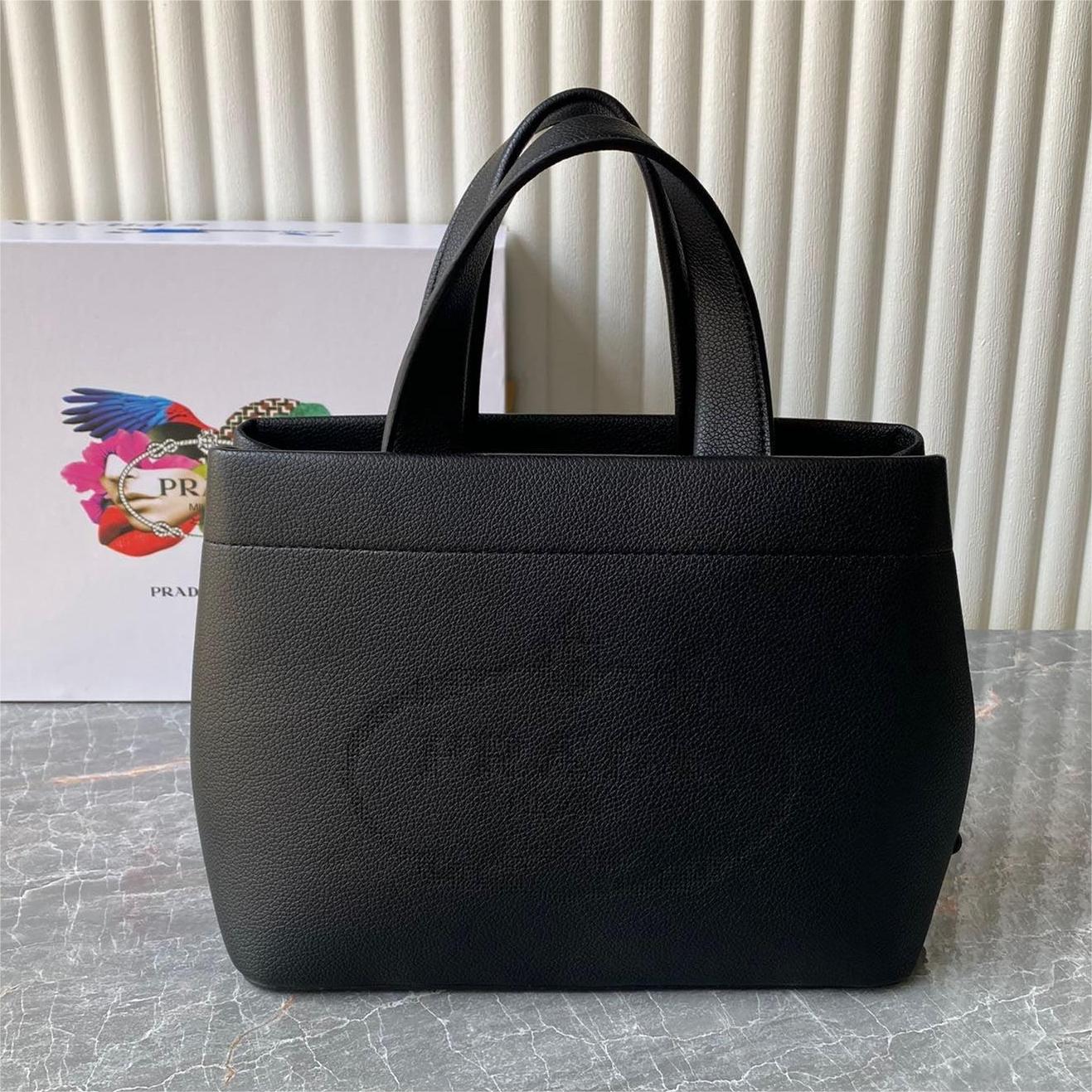 Prada Handbag Small Tote Bag 9.8X7.9X4.7Inch