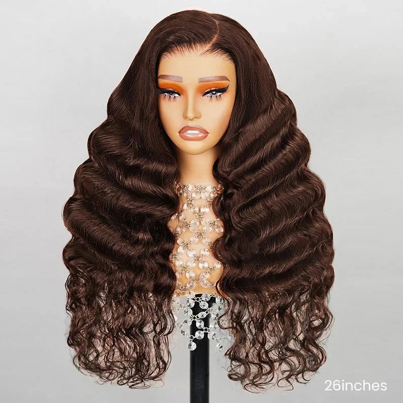 C Part Design Pre-Bleached Knots Human Hair