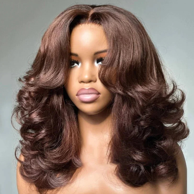 Shoulder Length Body Wave 5x5 Lace Closure Wig