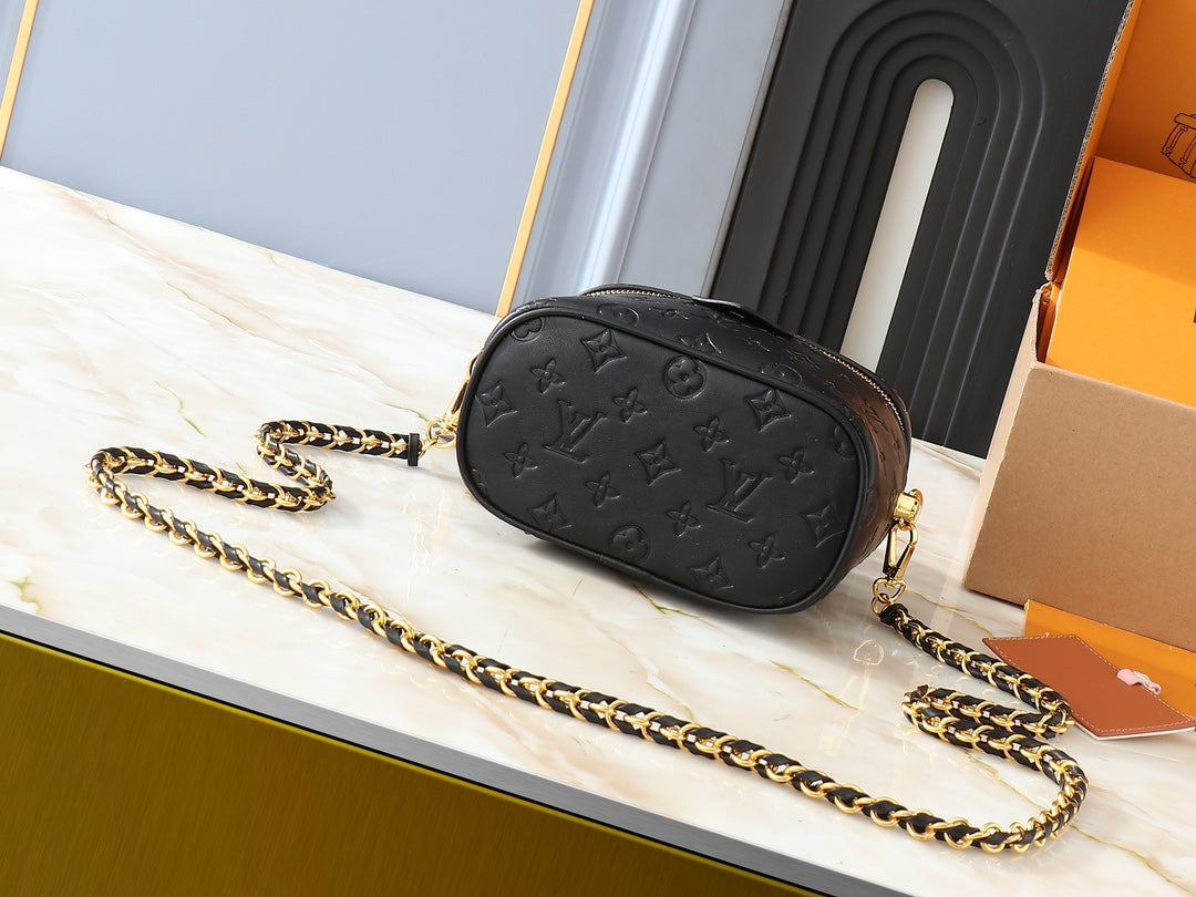 Louis Vuitton LV Vanity Cc Handbag Crossbody Bag 19x13x11cm