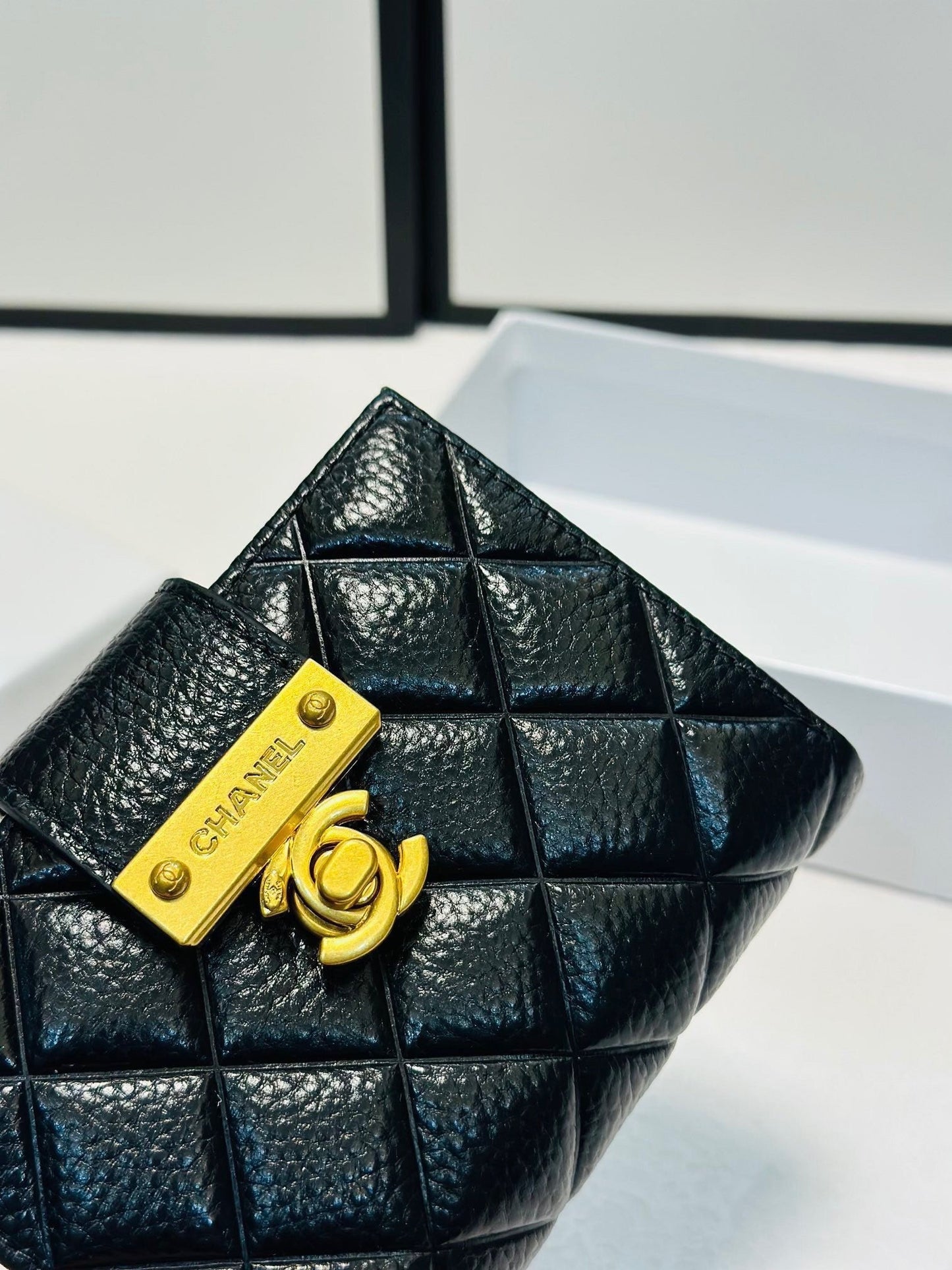 Gucci Black Short Wallet Mini Purse - 12x10cm