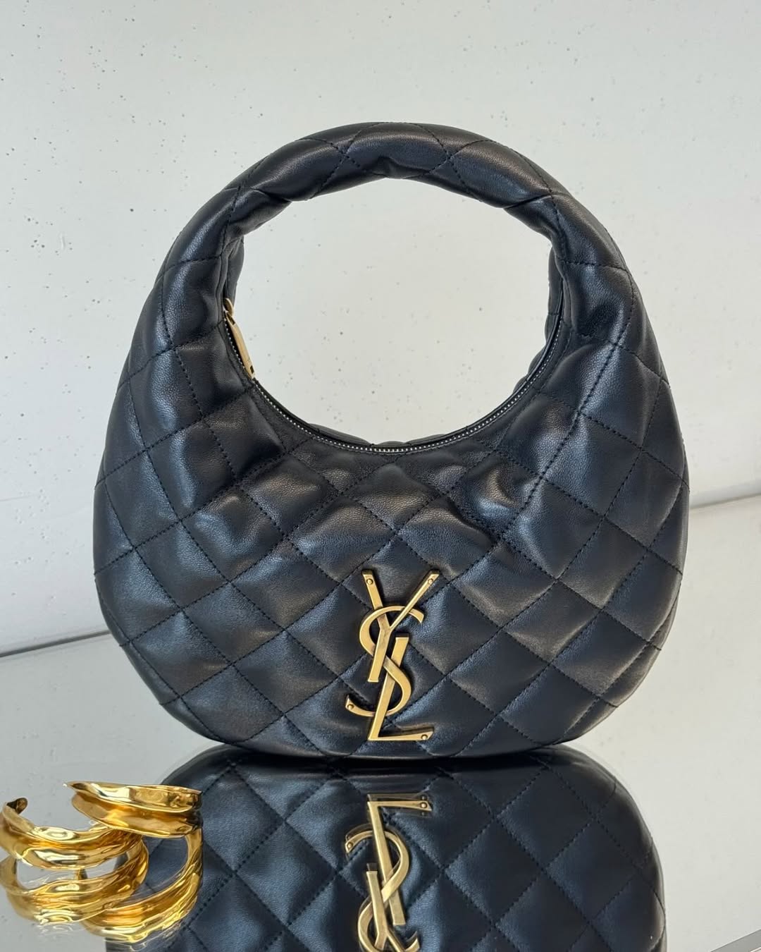 Saint Laurent The Baby Icare Hobo