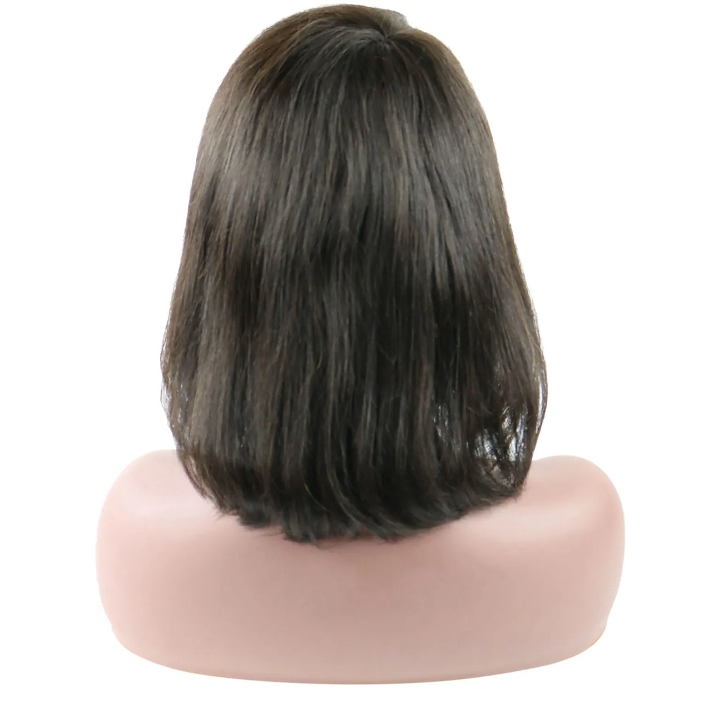 Taraji Henson Short Straight Bob Hair Style Human Hair Capless Wigs 10 Inches