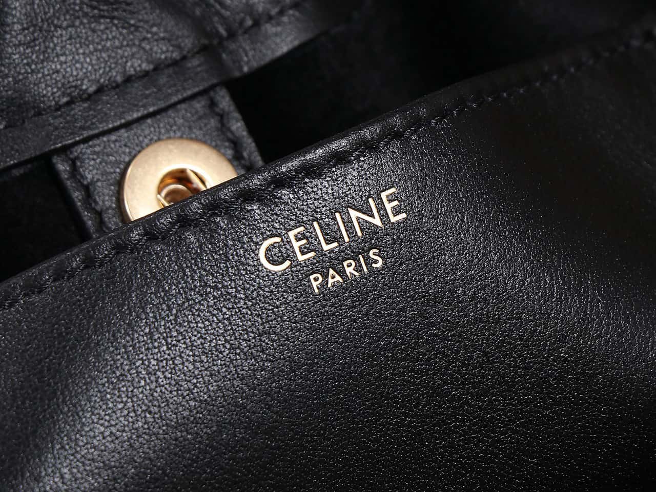 Celine Medium Cabas Bourgeoi brown handbag