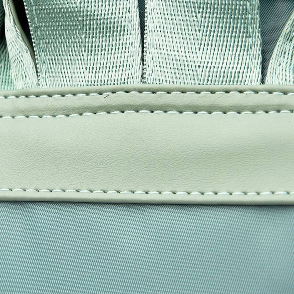 Plain Oxford Belt-Decorated Backpacks