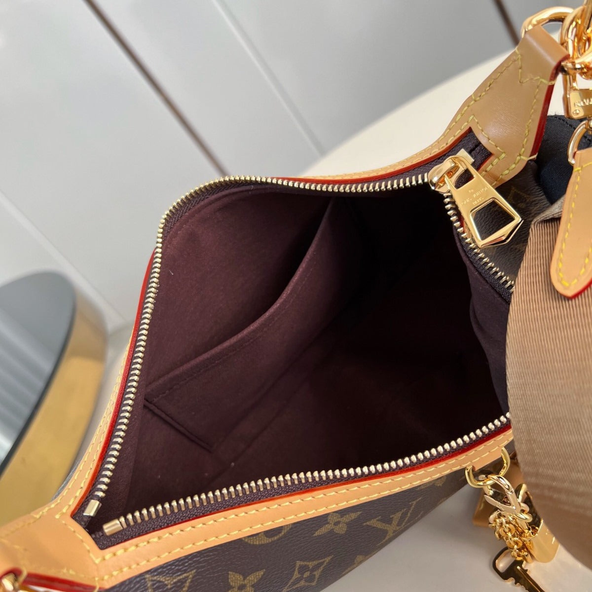 LOUIS VUITTON Looping Brown M12939 Monogram Bag 11 x 5.9 x 2.8 in