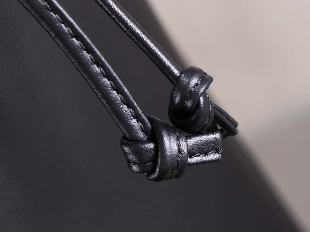 Celine cabas rawstring cuir triomphe in grained calfskin handbag