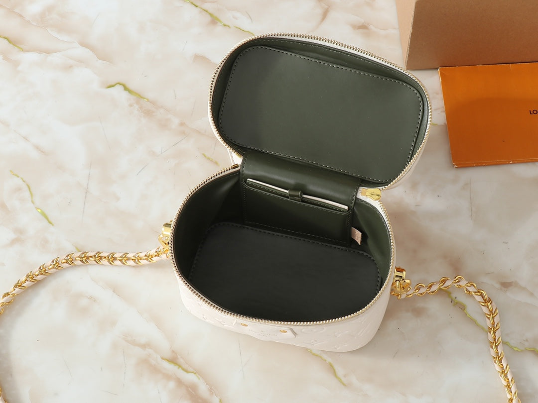 Louis Vuitton LV Vanity Cc Handbag Crossbody Bag 19x13x11cm