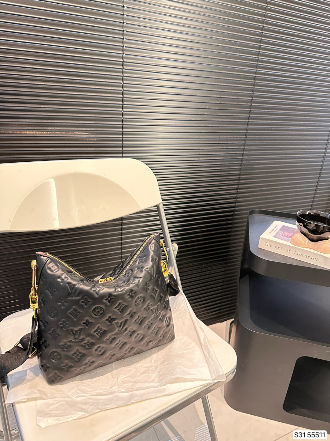 Louis Vuitton LV Shoulder Bag Chunky Chain Shoulder Strap Detachable Tote Bag