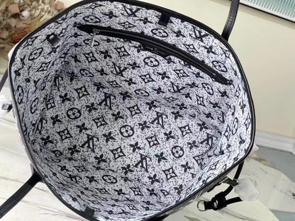 Louis Vuitton Neverfull Monogram Jacquard Denim