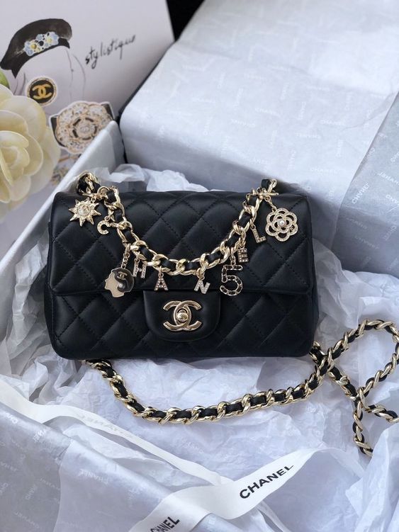 Chanel Flap Lambskin Bag 20CM