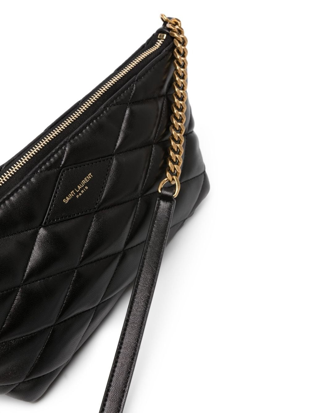 Saint Laurent diamond-quilted leather mini bag