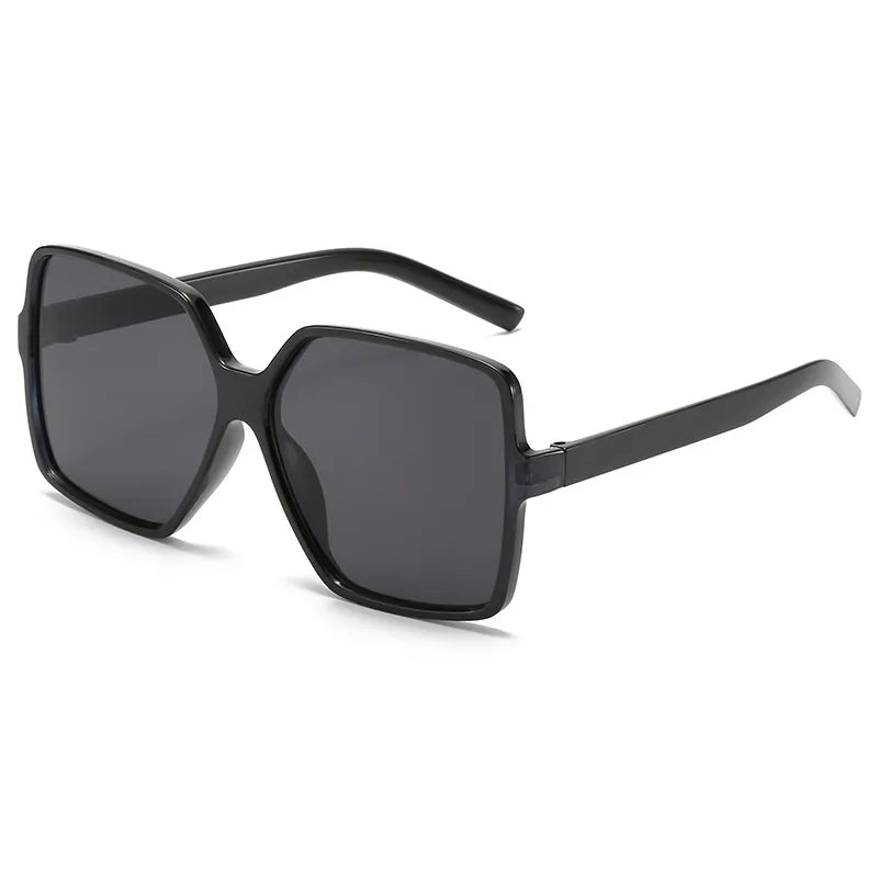 Fashion Style Unisex Adult Women/Men's Resin Poly Carbonate Wrap Shape Sunglasses