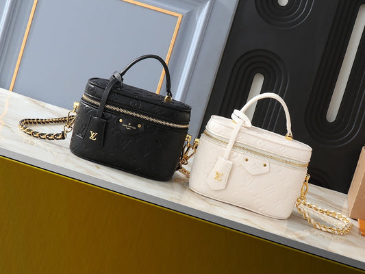 Louis Vuitton LV Vanity Cc Handbag Crossbody Bag 19x13x11cm