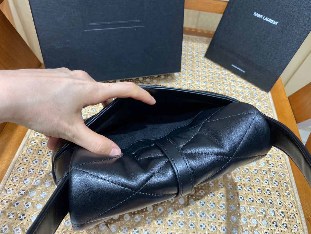 YSL LE 57 hobo bag in quilted lambskin 698567 24x18x5.5cm