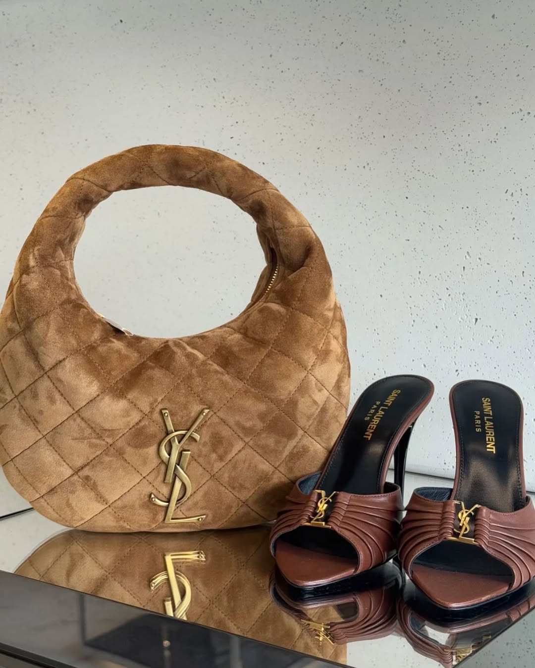 Saint Laurent The Baby Icare Hobo