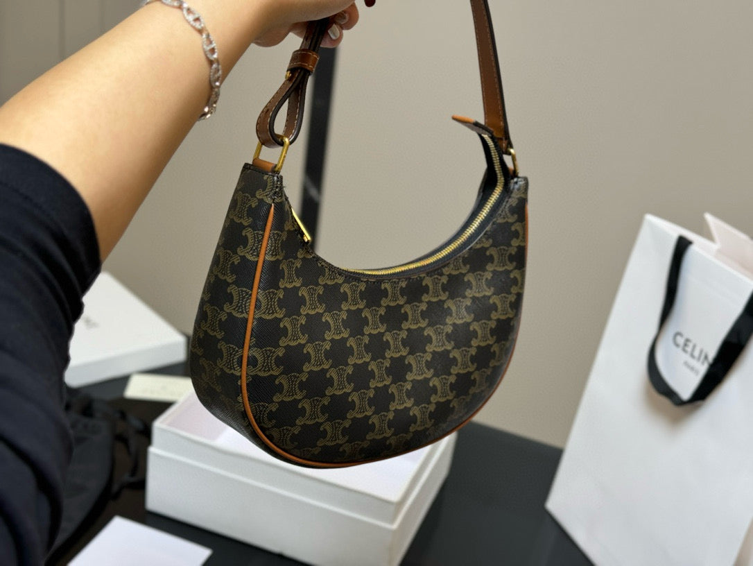 Celine Ava Vintage Shoulder Bag 24x20cm