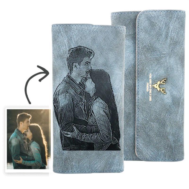 Custom Photo Engraved Wallet