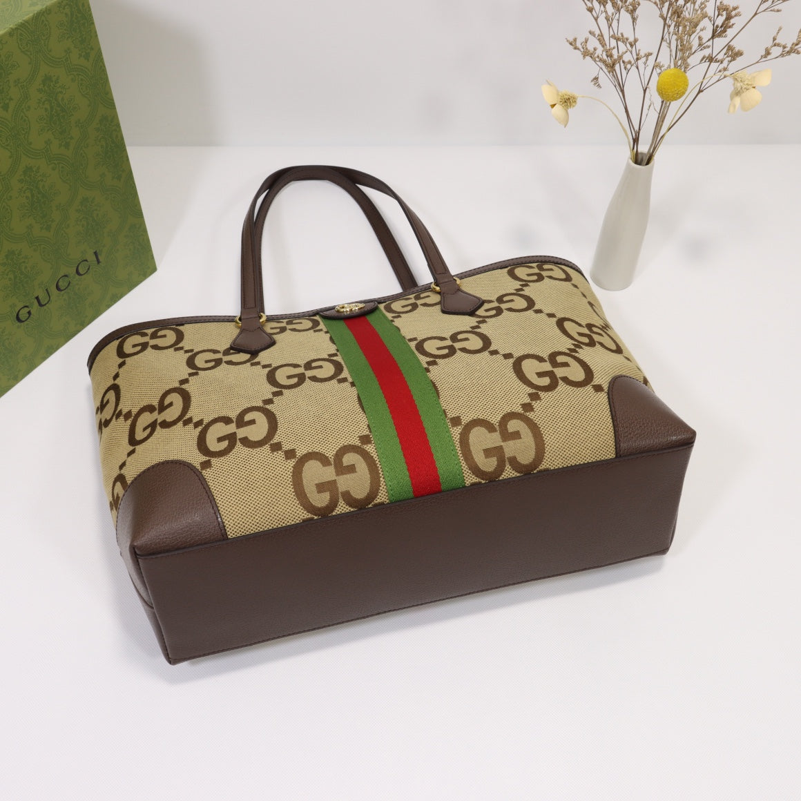 Gucci Ophidia jumbo GG medium tote bag 631685