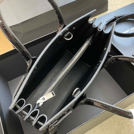 Saint Lauren Paris Sac De Jour Baby Leather Tote Bag 26x13x20cm