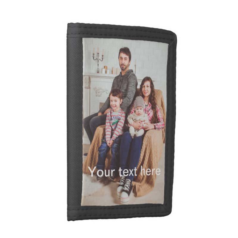 Custom Photo and/or Text Trifold Wallet