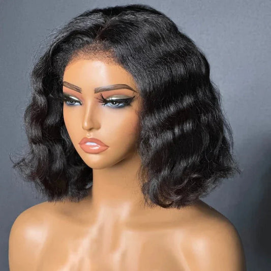 Classical Pre-cut Lace Wavy Wig