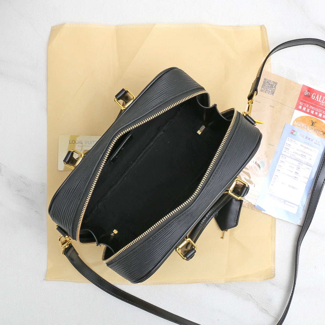 Louis Vuitton LV Trend Tote Bag Black 26x10x16cm