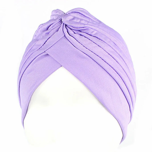 Pleated Stretch Fabric Muslim Turban