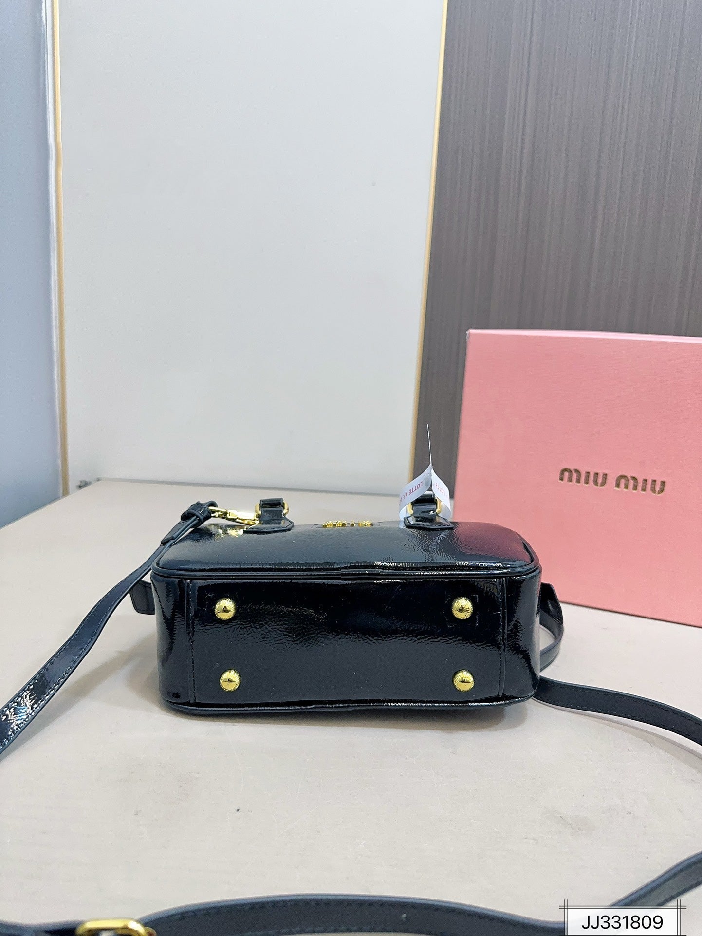 Miumiu Black Tote Bag 22x11cm