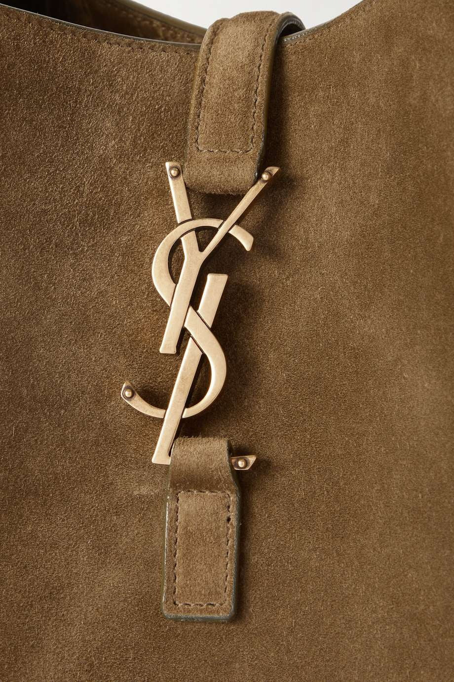 SAINT LAURENT Le 5 à 7 suede tote