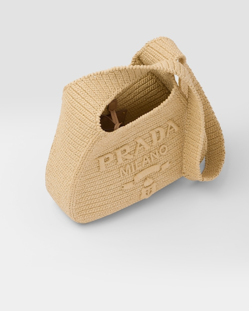 PRADA Crochet tote bag